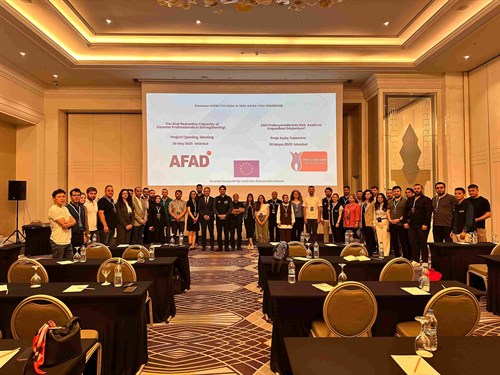 AFAD Erasmus+ KA154 Gençlik Katılımı Projesi Açılış Toplantısı İstanbul’da Gerçekleştirildi.
